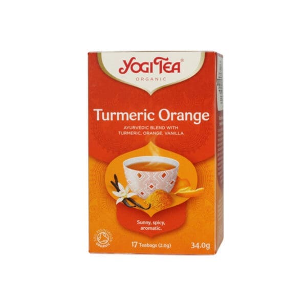 Yogi Organic Turmeric Orange
