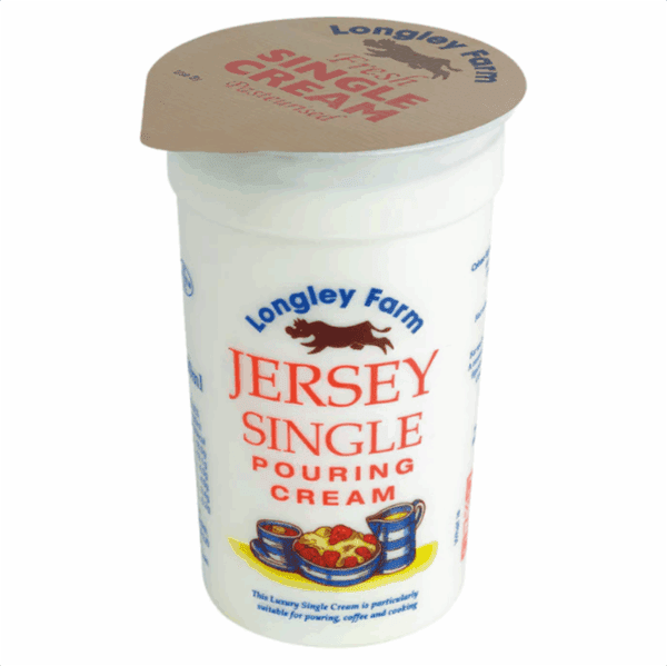 Longley Farm Jersey Single Pouring Cream