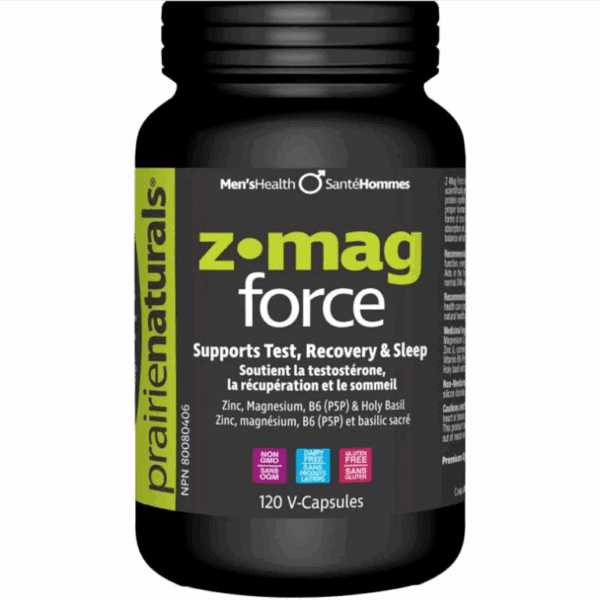 *CLR*Prairie Naturals Z Mag Force Support Test Recovery& Sleep
