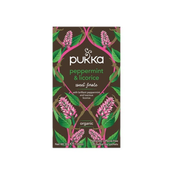 Pukka Organic Peppermint & Licorice Tea