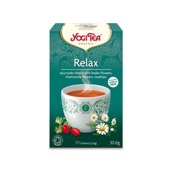 Yogi Organic  Relax Tea Golden Temple Tea Bags